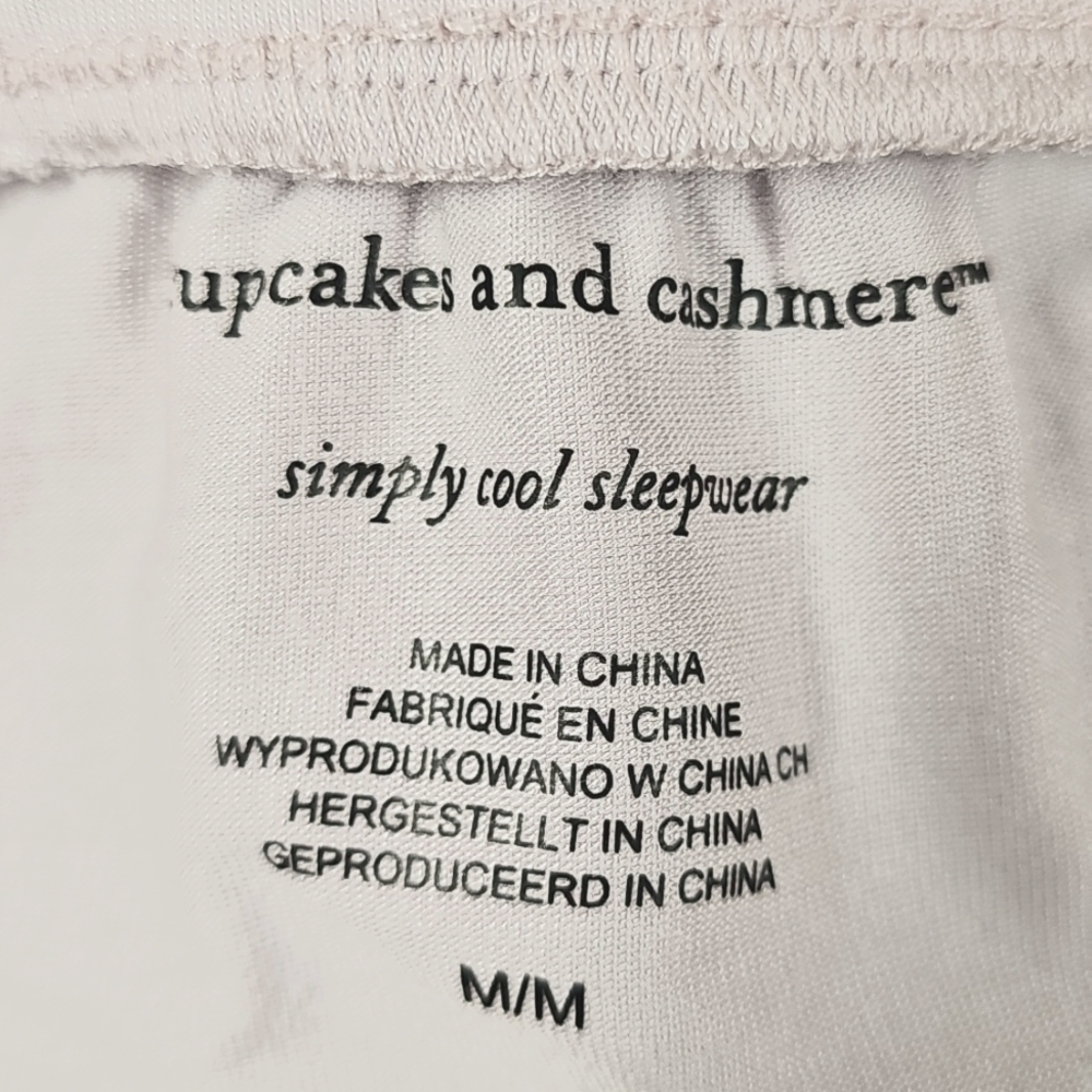 NWOT Cupcakes & Cashmere Pink Pajama Pants Relaxed Fit - Picture 6 of 6